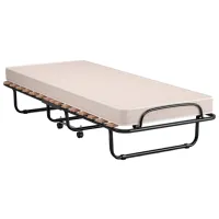 Pat pliant Costway HW69423BE  / 130 kg / Black