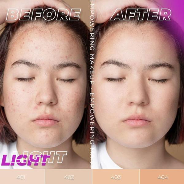 Fond de ten Lamel OH MY CLEAR FACE  40 ml / Beige photo 3 Fond de ten Lamel OH MY CLEAR FACE  40 ml / Beige photo 3
