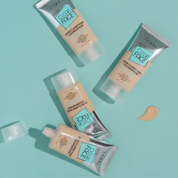 Тональный крем Lamel OH MY CLEAR FACE  40 мл / Бежевый photo 4 Тональный крем Lamel OH MY CLEAR FACE  40 мл / Бежевый photo 4