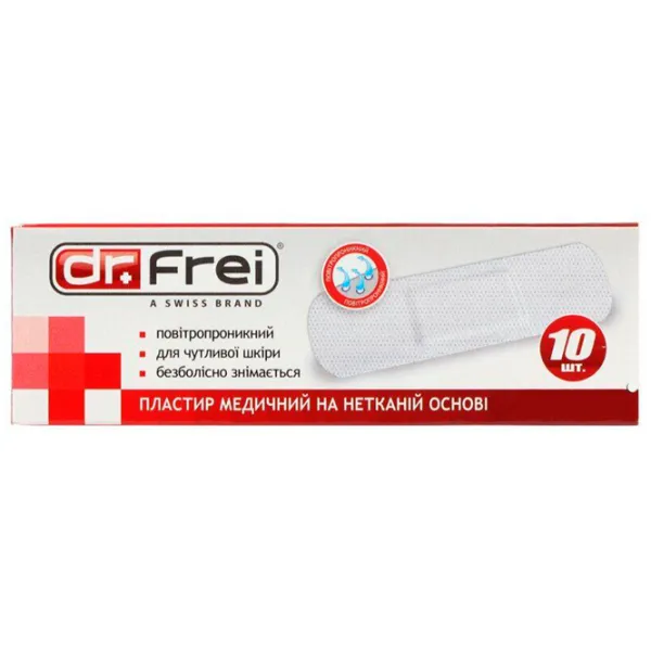 Emplastru Dr.Frei Nonwoven  Pentru adulți / 10 photo 1
