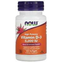 Витамины и минералы Now Foods Vitamin D-3 (733739003720) 120