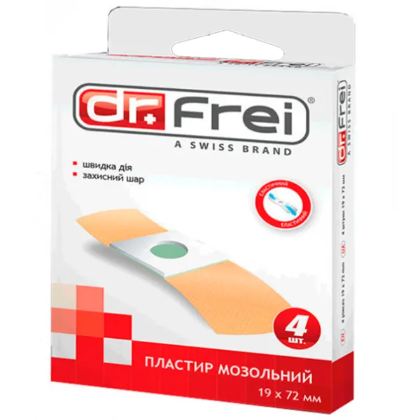 Emplastru Dr.Frei Corn Plasters  Pentru adulți / 4 photo 1