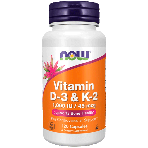 Витамины и минералы Now Foods Vitamin D-3 & K-2 (733739003690) 120 photo 1 Витамины и минералы Now Foods Vitamin D-3 & K-2 (733739003690) 120 photo 1