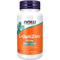 Витамины и минералы Now Foods L-OPTIZINC (733739015105) 100 капсул