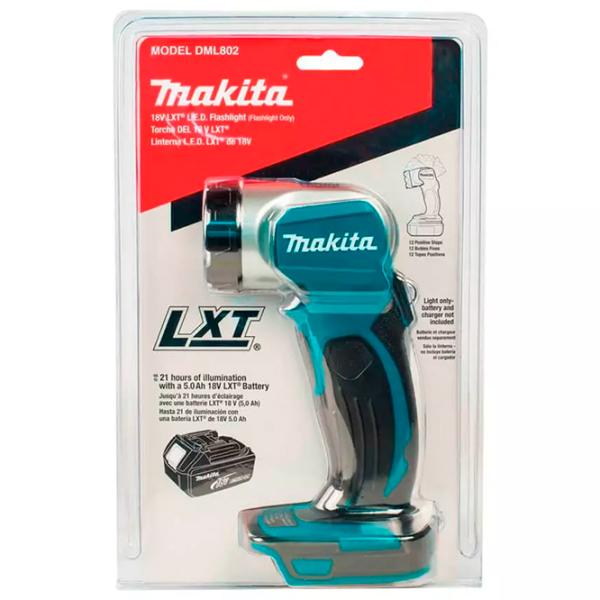Lanternă Makita DEADML802 Blue photo 7