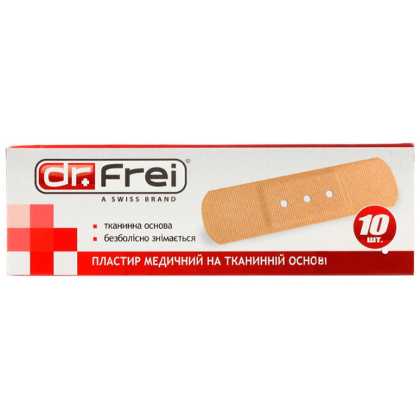 Emplastru Dr.Frei Fabric Base  pentru adulți / 10 photo 1