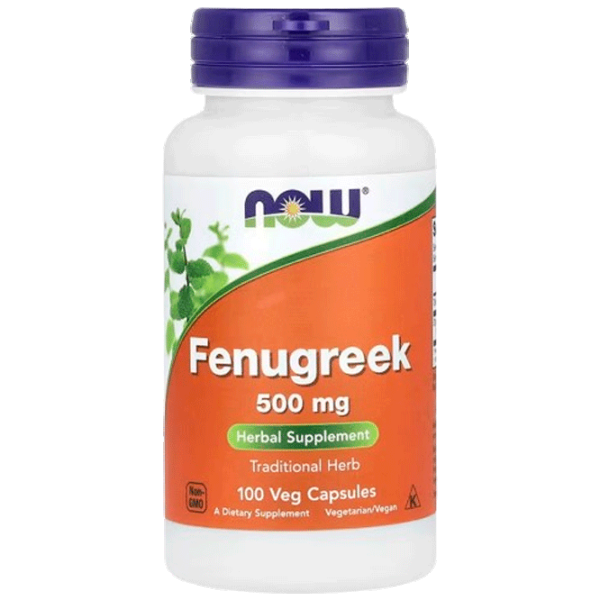 Витамины и минералы Now Foods Fenugreek (733739046772) 100 капсул photo 1