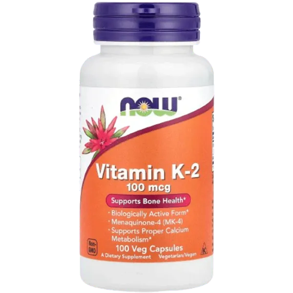 Витамины и минералы Now Foods VITAMIN K-2 (733739009906) 100 капсул photo 1 Витамины и минералы Now Foods VITAMIN K-2 (733739009906) 100 капсул photo 1