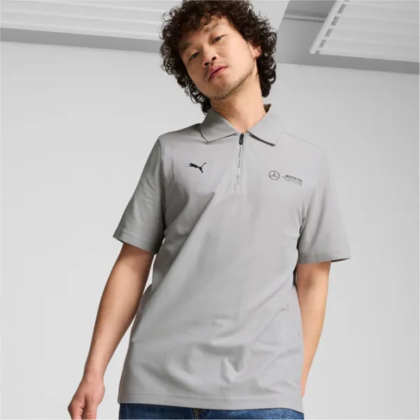 Tricou polo pentru bărbați Puma Mapf1 Polo Silver photo 2 Tricou polo pentru bărbați Puma Mapf1 Polo Silver photo 2