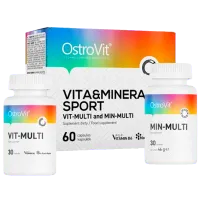 Витамины и минералы OstroVit VITA&MINERALS Sport (5903246228212) 60