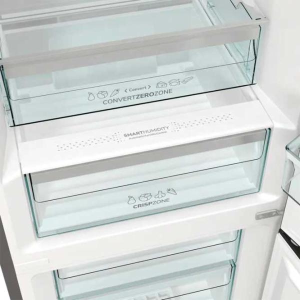 Frigider Gorenje NRC620BSXL4 cu congelator jos 361 l / 200 cm / Inox photo 8