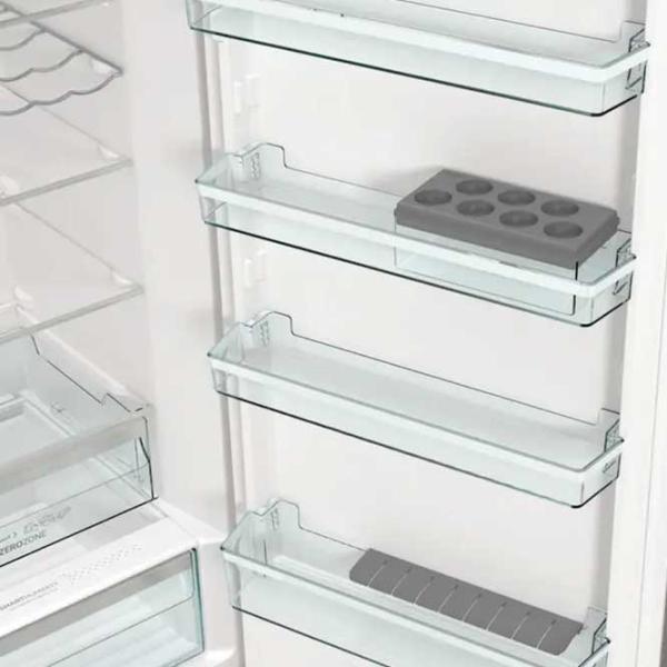 Frigider Gorenje NRC620BSXL4 cu congelator jos 361 l / 200 cm / Inox photo 9