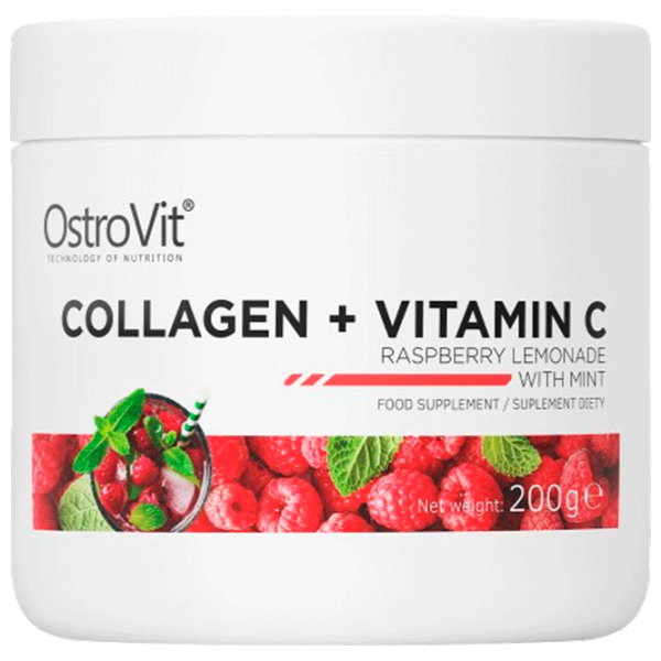 Vitamine și minerale OstroVit Colagen + Vitamin C (5903933903750)  photo 1