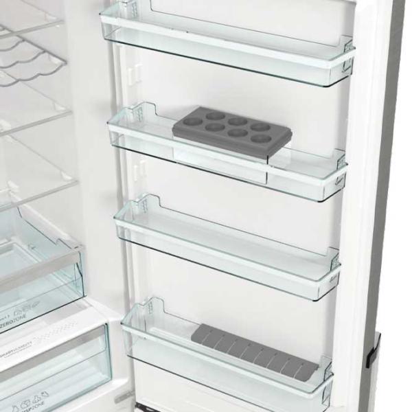 Frigider Gorenje NRC619BSXL4 cu congelator jos 326 l / 185 cm / Inox photo 6