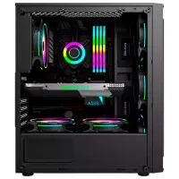 Carcasă 1STPLAYER RB-4 Mid Tower / Black photo 4