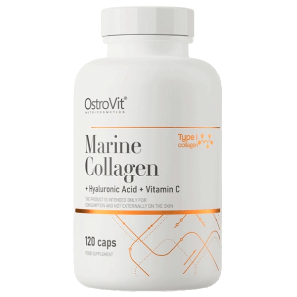 Витамины и минералы OstroVit Marine Collagen + Hyaluronic Acid + Vitamin C (5903246227666) 120 photo 1 Витамины и минералы OstroVit Marine Collagen + Hyaluronic Acid + Vitamin C (5903246227666) 120 photo 1