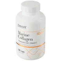 Витамины и минералы OstroVit Marine Collagen + Hyaluronic Acid + Vitamin C (5903246227666) 120 photo 2