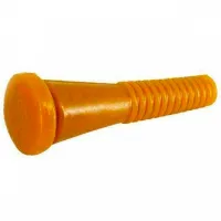 Deget deplumator Tehno MS 00000426 Cauciuc / Orange