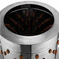 Перосъемная машина Tehno MS MS-50 Cталь / Нержавеющая сталь photo 2