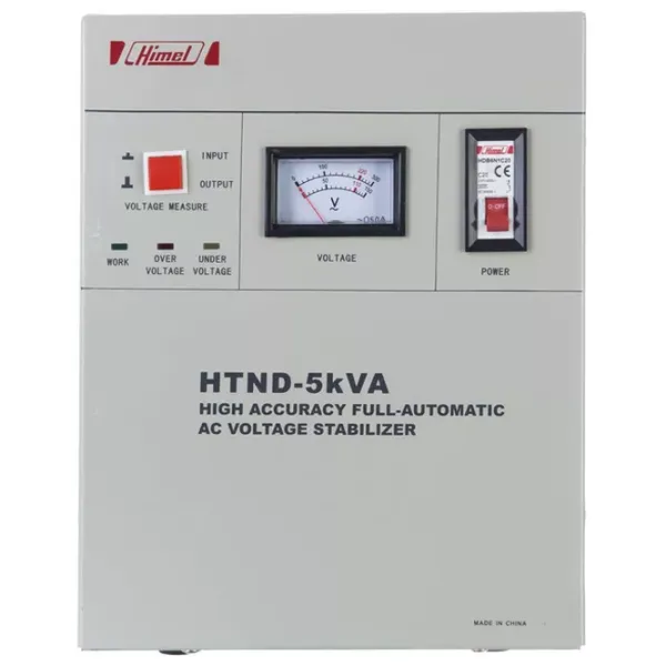 Stabilizator de tensiune Himel HTND-5kVA  Releu / 4 kW photo 2
