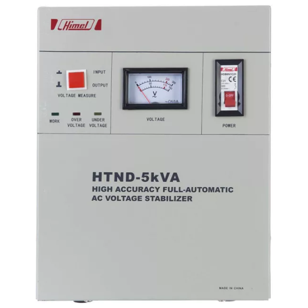Stabilizator de tensiune Himel HTND-5kVA  Releu / 4 kW photo 2