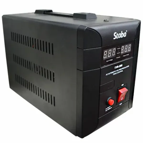 Stabilizator de tensiune Staba TVR-500  Releu / 0.3 kW photo 1