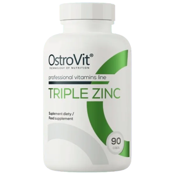 Vitamine și minerale OstroVit Triple Zinc (5903933901299) 90 capsule photo 1 Vitamine și minerale OstroVit Triple Zinc (5903933901299) 90 capsule photo 1