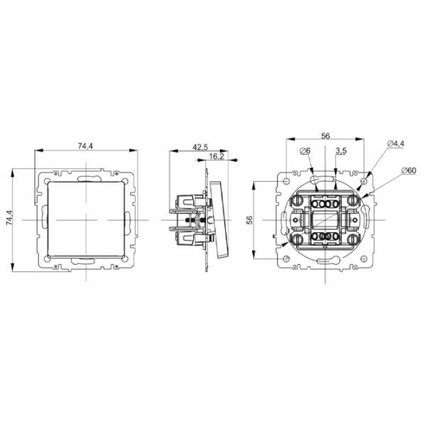 Выключатель IEK BR-V13-0-10-K02 50 Гц /  photo 2 Выключатель IEK BR-V13-0-10-K02 50 Гц /  photo 2