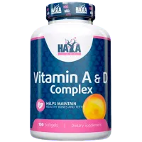 Витамины и минералы Haya Labs Vitamin A & D Complex (854822007675) 100 капсул