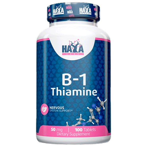 Витамины и минералы Haya Labs Vitamin B-1 Thiamine (858047007762) 100 photo 1 Витамины и минералы Haya Labs Vitamin B-1 Thiamine (858047007762) 100 photo 1