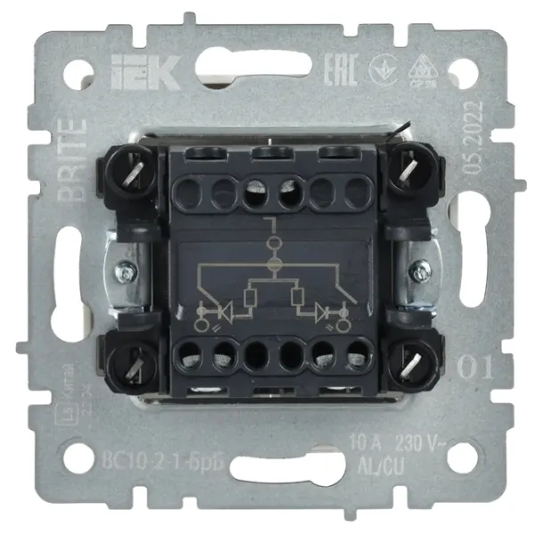 Întrerupător IEK BR-V20-1-10-K53 50 Hz /  photo 3 Întrerupător IEK BR-V20-1-10-K53 50 Hz /  photo 3