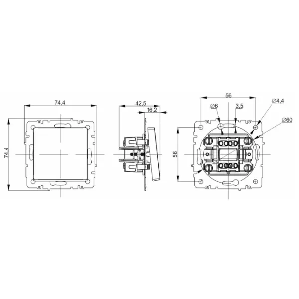 Выключатель IEK BR-V30-0-10-K53 50 Гц /  photo 2 Выключатель IEK BR-V30-0-10-K53 50 Гц /  photo 2