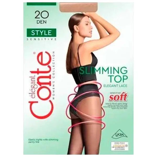 Колготки для женщин Conte STYLE_20 3 / Черный photo 3