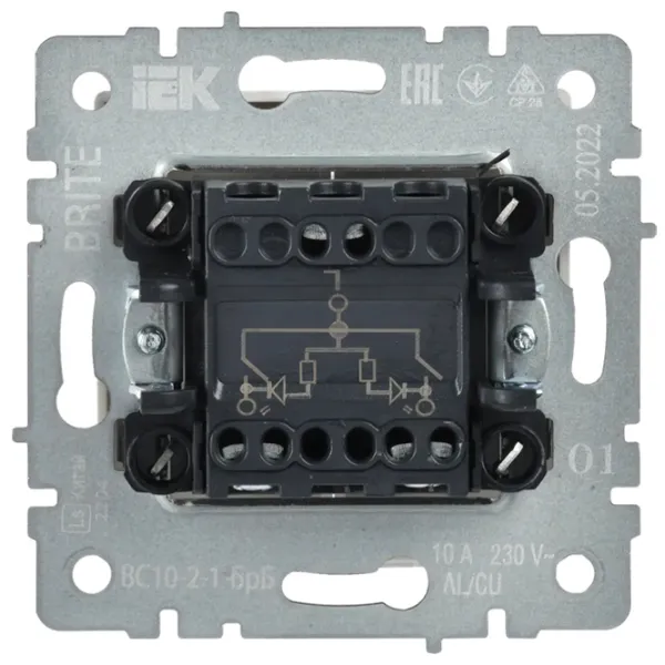 Întrerupător IEK BR-V20-1-10-K35 50 Hz /  photo 3 Întrerupător IEK BR-V20-1-10-K35 50 Hz /  photo 3