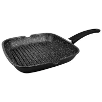 Сковорода Maestro Mr-4824 Tigaie-grill / 24 см / Черный photo 2