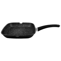 Сковорода Maestro Mr-4824 Tigaie-grill / 24 см / Черный photo 3