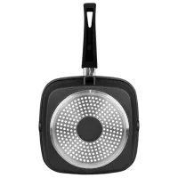 Сковорода Maestro Mr-4824 Tigaie-grill / 24 см / Черный photo 5