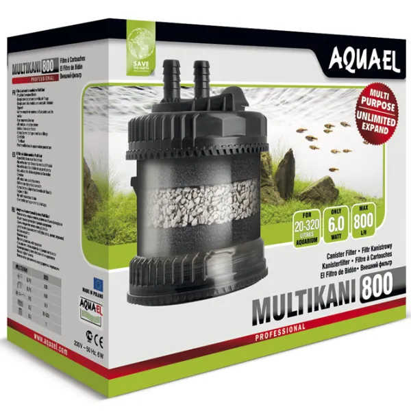 Filtru acvariu Aquael MULTI KANI 800 650 l/h photo 3 Filtru acvariu Aquael MULTI KANI 800 650 l/h photo 3