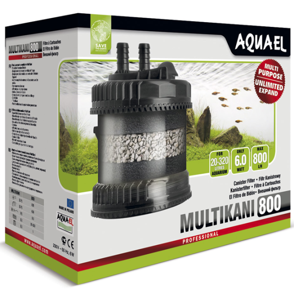 Filtru acvariu Aquael MULTI KANI 800 650 l/h photo 3 Filtru acvariu Aquael MULTI KANI 800 650 l/h photo 3