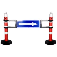 Barieră de trafic MFK 7120 Plastic / Red