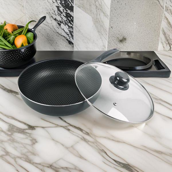 Tigaie Maestro Mr-1202-28 Universală / 28 cm / Black photo 3