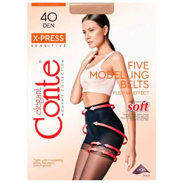 Colanți pentru femei Conte X-PRESS_40 4 / Black photo 3