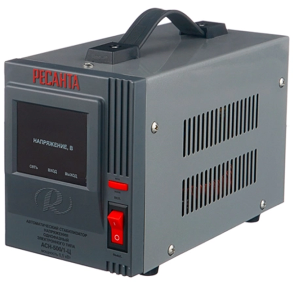 Стабилизатор напряжения Resanta ACH-1500/1-Ц  Реле / 1.5 кВт photo 1
