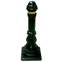 Stâlp compozit MFK 6299 Metal / Black