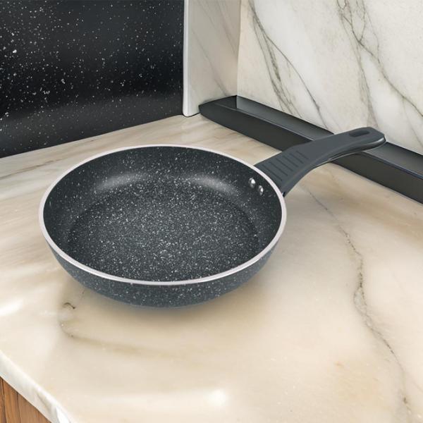 Сковорода Maestro MR-1214-24 Универсальная / 24 см / Серый photo 5