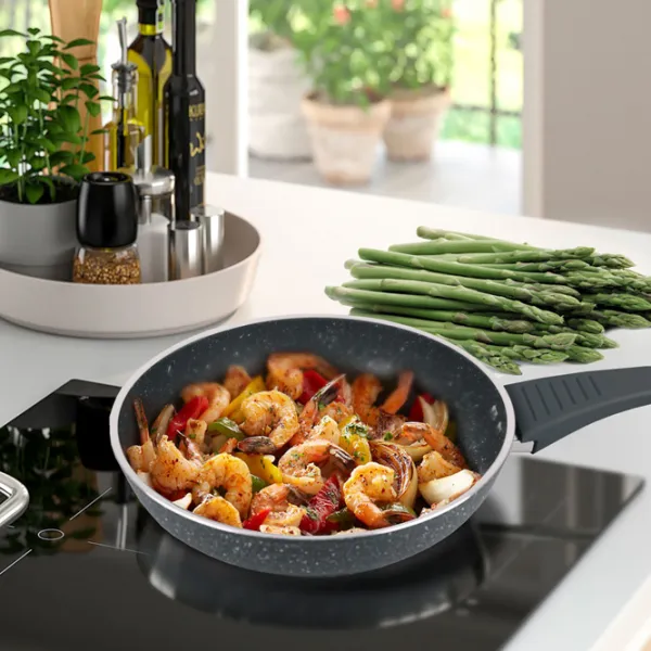 Tigaie Maestro MR-1214-26 Universală / 26 cm / Gray photo 5