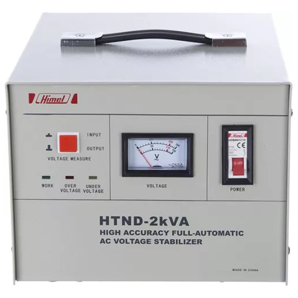 Stabilizator de tensiune Himel HTND-2kVA  Releu / 1.6 kW photo 4