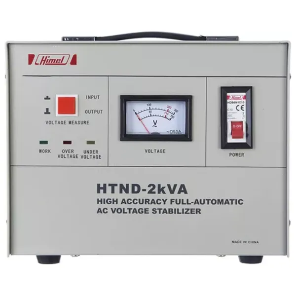 Stabilizator de tensiune Himel HTND-2kVA  Releu / 1.6 kW photo 6
