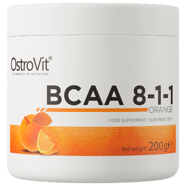 Aminoacizi Osrovit BCAA 8-1-1 (5902232610185) 200 g  photo 1 Aminoacizi Osrovit BCAA 8-1-1 (5902232610185) 200 g  photo 1