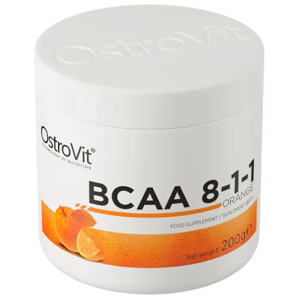 Aminoacizi Osrovit BCAA 8-1-1 (5902232610185) 200 g  photo 2 Aminoacizi Osrovit BCAA 8-1-1 (5902232610185) 200 g  photo 2